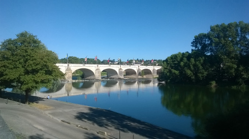 La Loire sous le pont Wilson